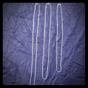 Sterling Silver 925 snake chains